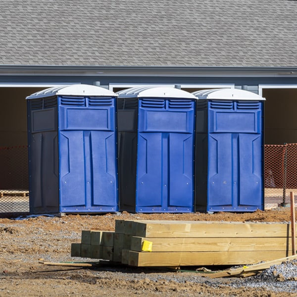 how often are the porta potties cleaned and serviced during a rental period in Millwood WV